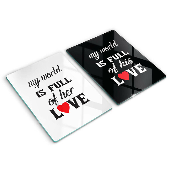 Protector pared cocina Inscripción frase