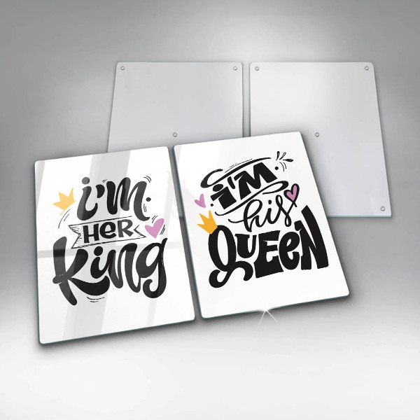 Protector pared cocina Inscripción frase