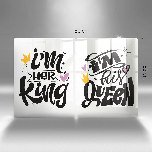 Protector pared cocina Inscripción frase