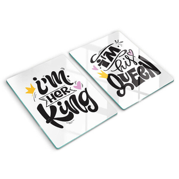 Protector pared cocina Inscripción frase