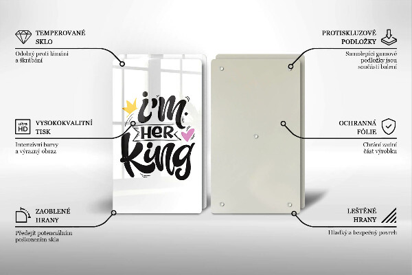 Protector pared cocina Inscripción frase