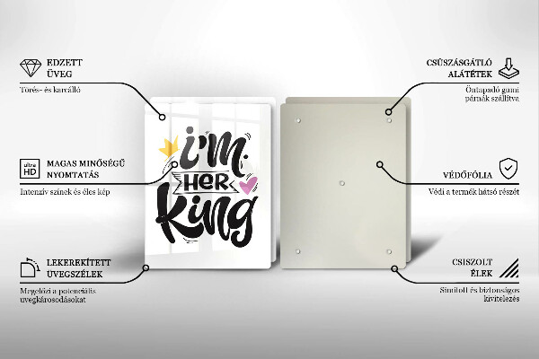 Protector pared cocina Inscripción frase