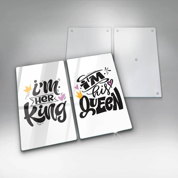 Protector pared cocina Inscripción frase