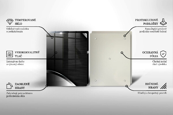 Protector pared cocina Abstracción de metales