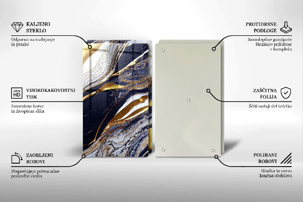 Protector pared cocina Abstracción colorida