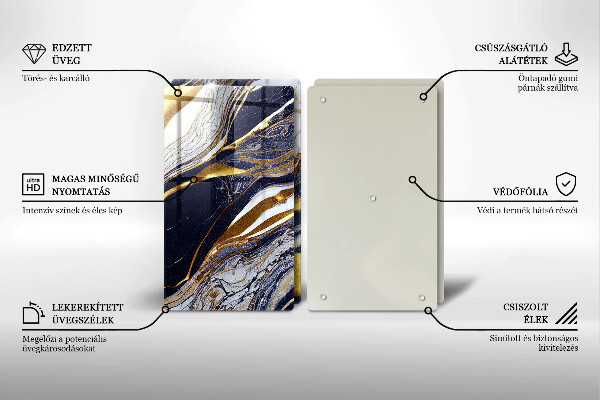 Protector pared cocina Abstracción colorida