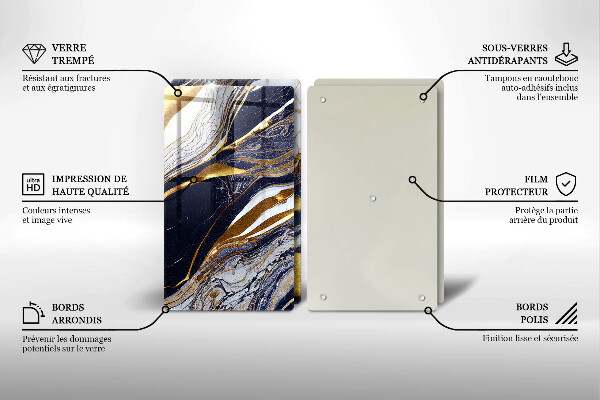 Protector pared cocina Abstracción colorida