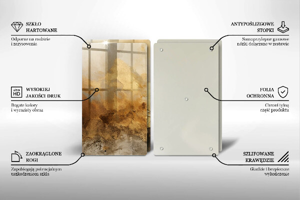 Protector pared cocina Textura rica