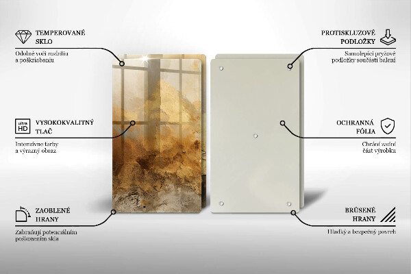 Protector pared cocina Textura rica