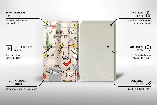 Protector pared cocina Ilustración de cocina