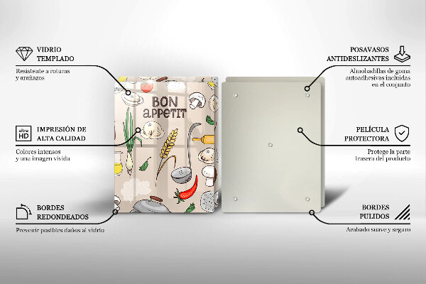 Protector pared cocina Ilustración de cocina