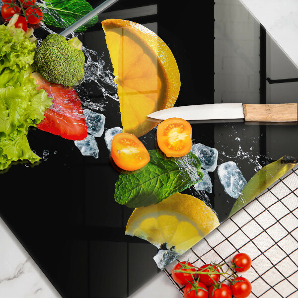 Tapa encimera Frutas en agua