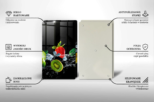 Tapa encimera Frutas en agua