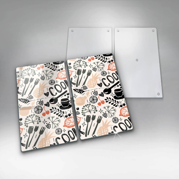 Tapa encimera Motivo de cocina de dibujos animados