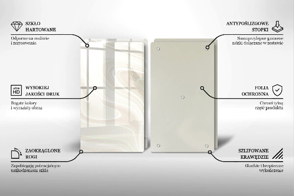 Tapa encimera Textura cremosa