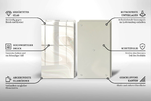 Tapa encimera Textura cremosa