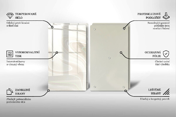 Tapa encimera Textura cremosa