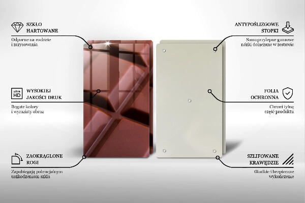 Tapa encimera Cubos de chocolate