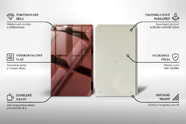 Tapa encimera Cubos de chocolate