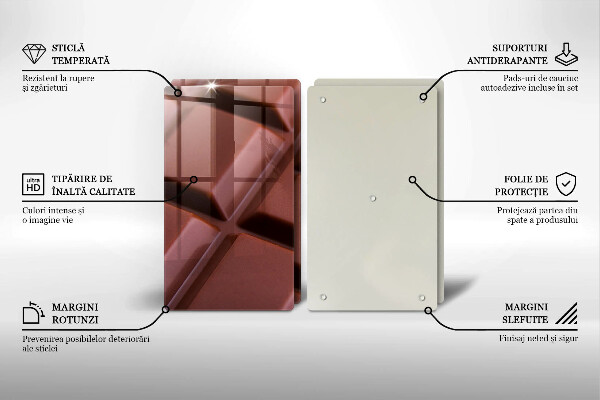 Tapa encimera Cubos de chocolate