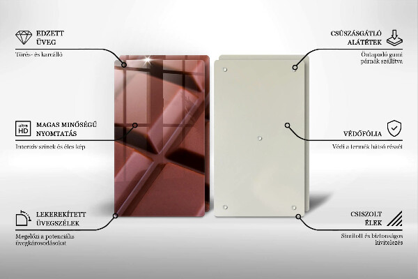 Tapa encimera Cubos de chocolate