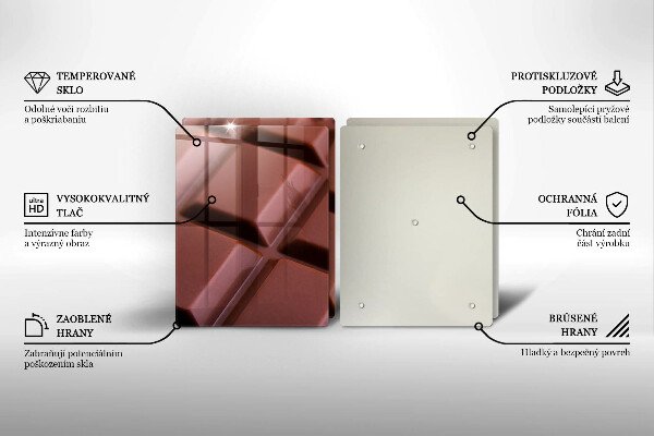 Tapa encimera Cubos de chocolate