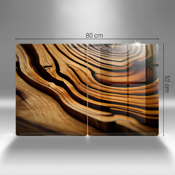 Tapa encimera Tocón de madera