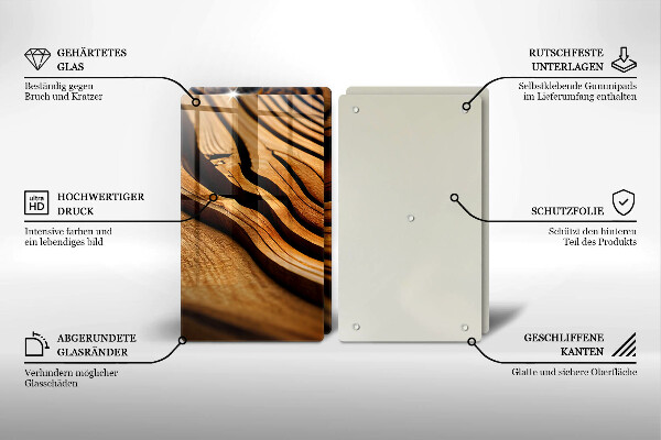 Tapa encimera Tocón de madera