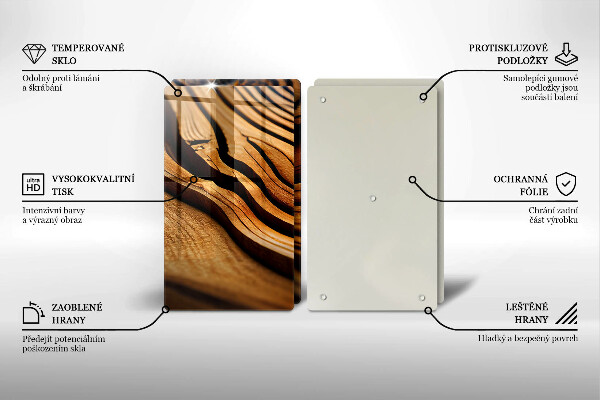 Tapa encimera Tocón de madera