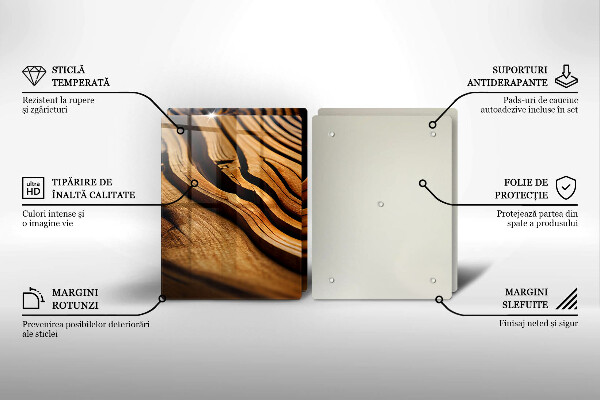 Tapa encimera Tocón de madera