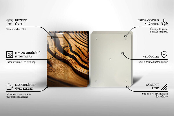 Tapa encimera Tocón de madera