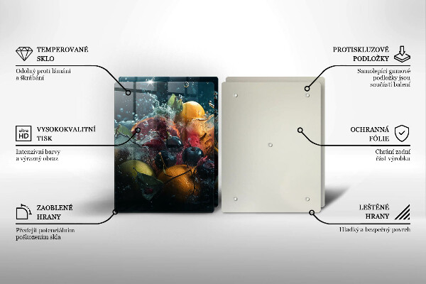 Tapa encimera Frutas en agua