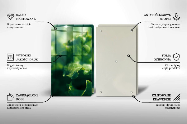 Tapa encimera Hojas de lechuga