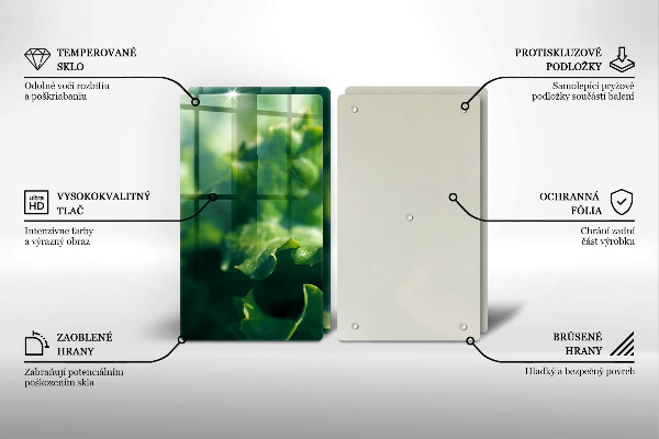 Tapa encimera Hojas de lechuga