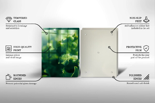 Tapa encimera Hojas de lechuga