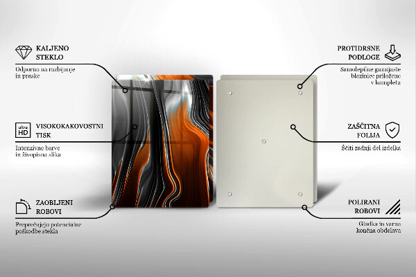 Tapa encimera Patrón abstracto