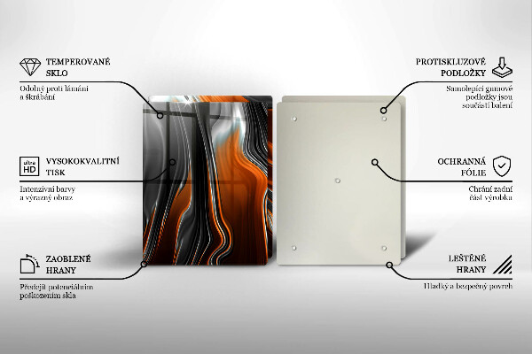 Tapa encimera Patrón abstracto