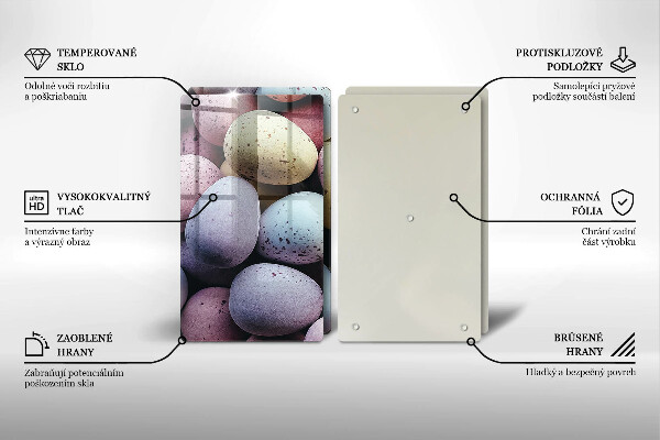 Tapa encimera Huevos de pascua