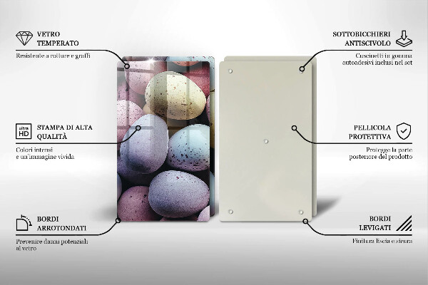 Tapa encimera Huevos de pascua