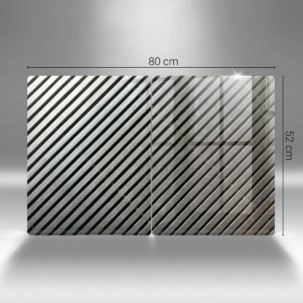 Tapa encimera Líneas metálicas