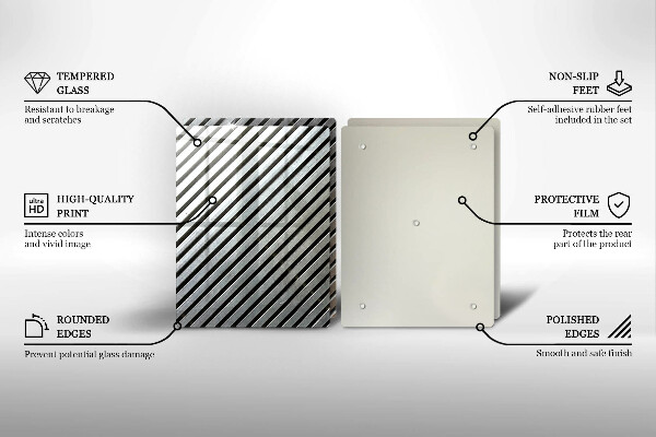 Tapa encimera Líneas metálicas