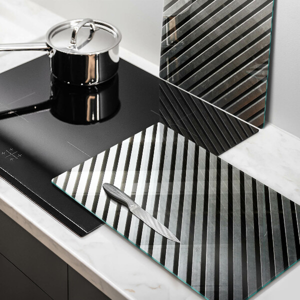 Tapa encimera Líneas metálicas