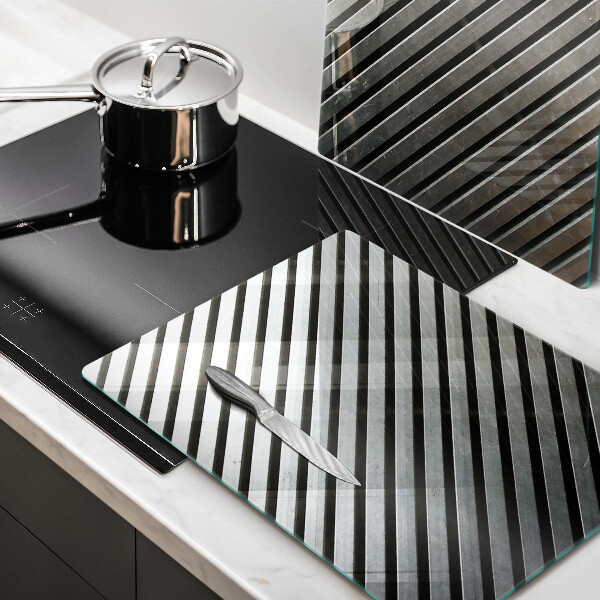 Tapa encimera Líneas metálicas