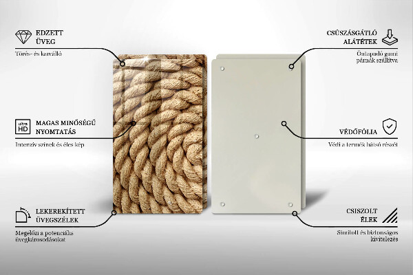 Tapa encimera Cuerda en espiral