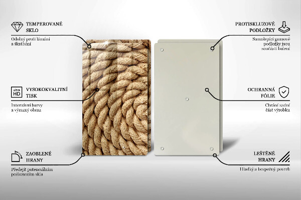 Tapa encimera Cuerda en espiral