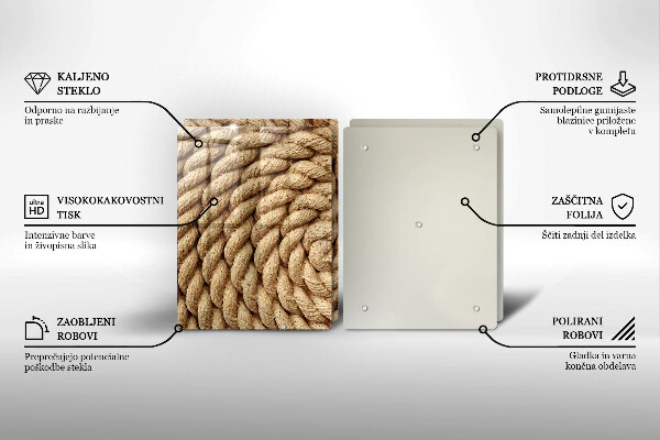 Tapa encimera Cuerda en espiral