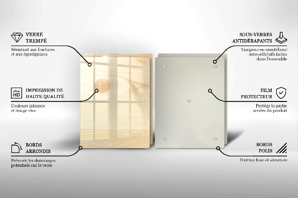 Tapa encimera Tablón de madera