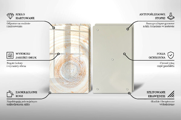 Tapa encimera Textura de madera