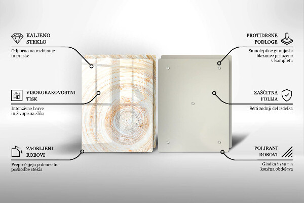 Tapa encimera Textura de madera