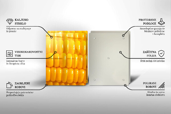 Tapa encimera Granos de maiz